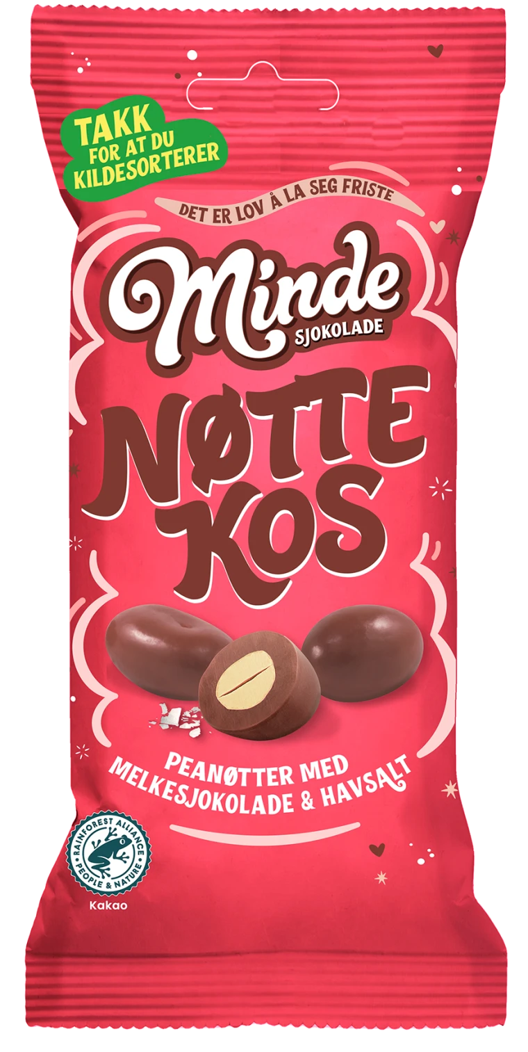 Minde Nøttekos Peanøtter 50 g