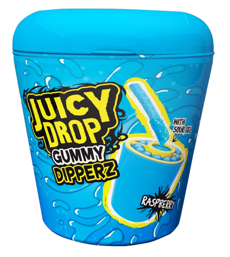 Bazooka Juicy Drop Gummy Dipperz 96g