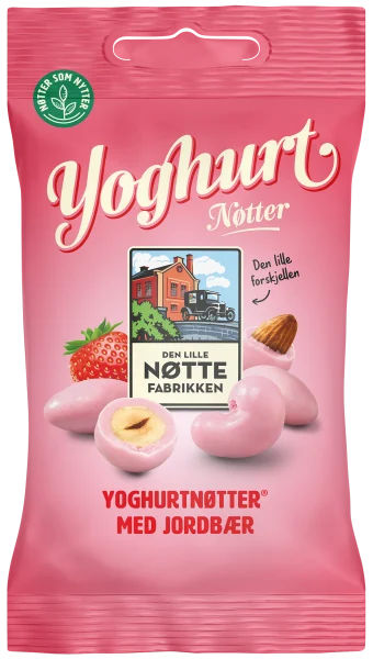 DLN Yoghurtnøtter Jordbær 70 g 