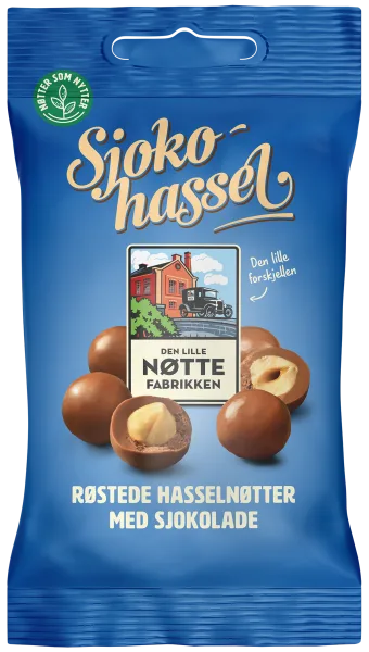 DLN Sjokohassel 70 g 