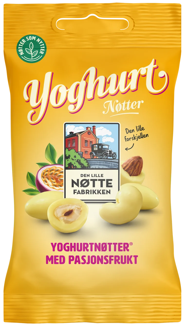 DLN Yoghurtnøtter Pasjon 70 g